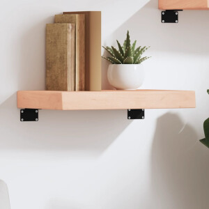 vidaXL Wandschap 40x20x6 cm onbehandeld massief eikenhout