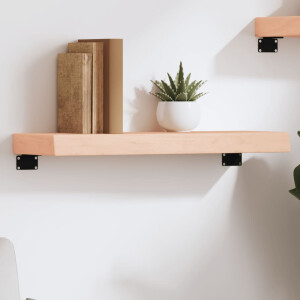 vidaXL Wandschap 60x20x6 cm onbehandeld massief eikenhout