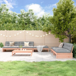 vidaXL 6-delige Loungeset massief douglashout