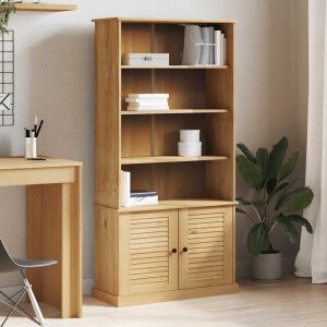 vidaXL Boekenkast VIGO 85x35x170 cm massief grenenhout