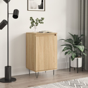 vidaXL Dressoir 40x35x70 cm bewerkt hout sonoma eikenkleurig