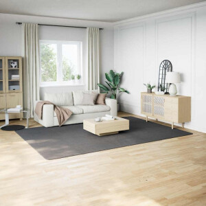 vidaXL Vloerkleed shaggy antracietkleurig 240x340 cm polyester