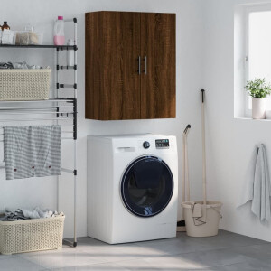 vidaXL Bovenkast 69,5x34x90 cm bruin eikenkleur