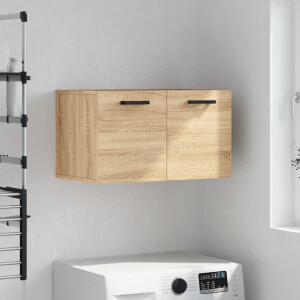 vidaXL Wandkast 60x36,5x35 cm bewerkt hout sonoma eikenkleurig