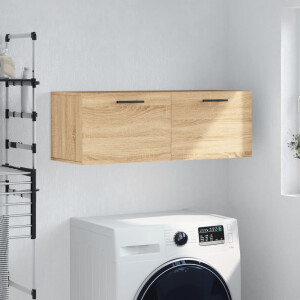 vidaXL Wandkast 100x36,5x35 cm bewerkt hout sonoma eikenkleurig
