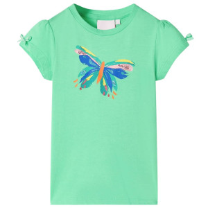 vidaXL Kindershirt 92 lichtgroen