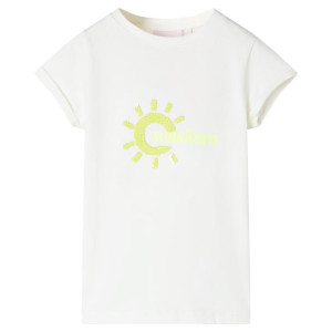 vidaXL Kindershirt 92 ecru