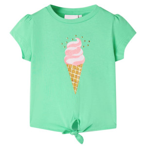 vidaXL Kindershirt 92 lichtgroen