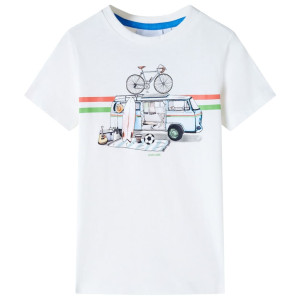 vidaXL Kindershirt 104 ecru