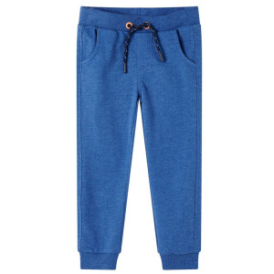 vidaXL Kinderjoggingbroek 128 donkerblauw