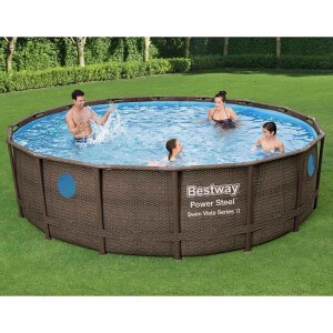 Bestway Power Steel Zwembadset 488x122 cm
