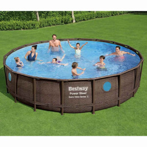 Bestway Power Steel Zwembadset 549x122 cm
