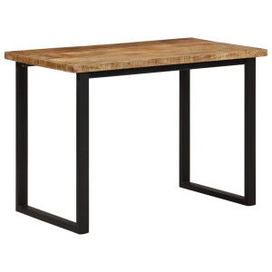 vidaXL Eettafel 110x55x75 cm massief mangohout