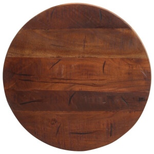 vidaXL Tafelblad rond Ø 50x2,5 cm massief gerecycled hout