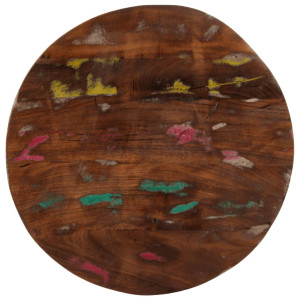 vidaXL Tafelblad rond Ø 70x3,8 cm massief gerecycled hout