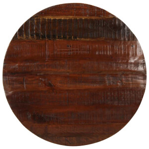 vidaXL Tafelblad rond Ø 80x3,8 cm massief gerecycled hout