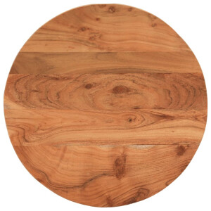vidaXL Tafelblad rond Ø 60x2,5 cm massief acaciahout