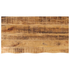 vidaXL Tafelblad met natuurlijke rand 110x60x2,5 cm massief mangohout