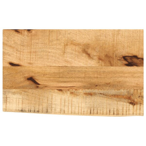 vidaXL Tafelblad met natuurlijke rand 50x30x3,8 cm massief mangohout
