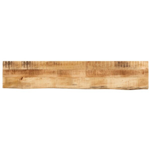 vidaXL Tafelblad met natuurlijke rand 180x40x3,8 cm massief mangohout