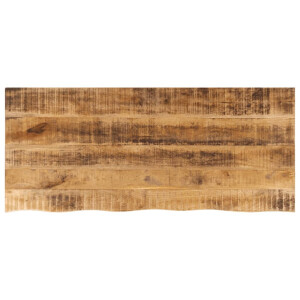 vidaXL Tafelblad met natuurlijke rand 140x60x3,8 cm massief mangohout