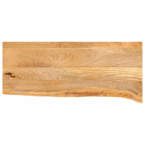 vidaXL Tafelblad met natuurlijke rand 70x40x2,5 cm massief mangohout