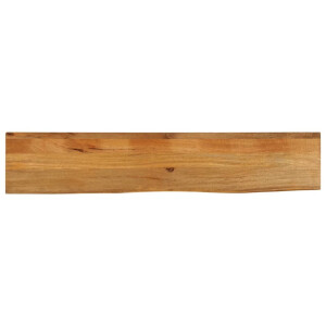 vidaXL Tafelblad met natuurlijke rand 140x20x3,8 cm massief mangohout