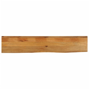vidaXL Tafelblad met natuurlijke rand 180x20x3,8 cm massief mangohout
