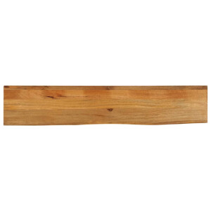 vidaXL Tafelblad met natuurlijke rand 160x40x3,8 cm massief mangohout