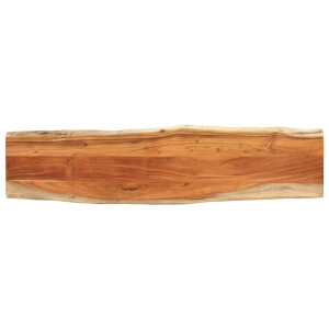 vidaXL Tafelblad rechthoekig natuurlijke rand 160x40x3,8 cm acaciahout