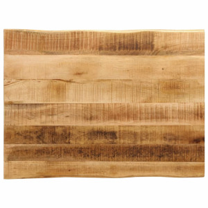 vidaXL Tafelblad met natuurlijke rand 90x60x3,8 cm massief mangohout