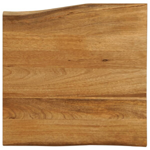 vidaXL Tafelblad met natuurlijke rand 40x40x3,8 cm massief mangohout