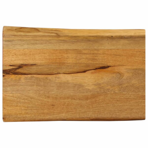 vidaXL Tafelblad met natuurlijke rand 60x40x3,8 cm massief mangohout