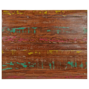 vidaXL Tafelblad rechthoekig 110x80x2,5 cm massief gerecycled hout