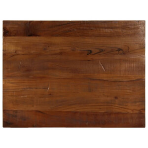 vidaXL Tafelblad rechthoekig 80x60x2,5 cm massief gerecycled hout