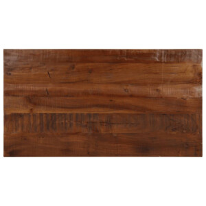 vidaXL Tafelblad rechthoekig 110x60x2,5 cm massief gerecycled hout