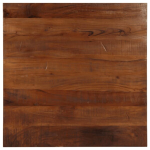 vidaXL Tafelblad vierkant 80x80x2,5 cm massief gerecycled hout