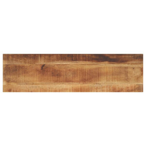 vidaXL Tafelblad rechthoekig 120x30x2,5 cm massief ruw mangohout