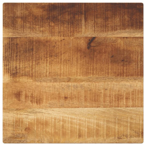 vidaXL Tafelblad vierkant 50x50x2,5 cm massief ruw mangohout