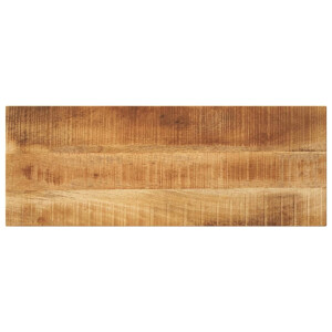 vidaXL Tafelblad rechthoekig 80x40x3,8 cm massief ruw mangohout