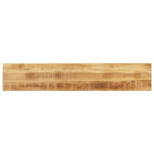 vidaXL Tafelblad rechthoekig 180x40x3,8 cm massief ruw mangohout