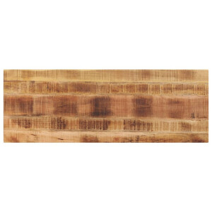 vidaXL Tafelblad rechthoekig 160x50x3,8 cm massief ruw mangohout