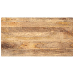 vidaXL Tafelblad rechthoekig 120x50x2,5 cm massief mangohout