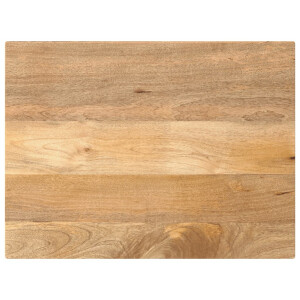 vidaXL Tafelblad rechthoekig 80x60x2,5 cm massief mangohout