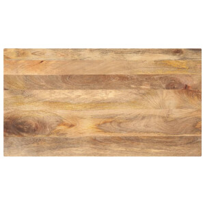 vidaXL Tafelblad rechthoekig 100x60x2,5 cm massief mangohout