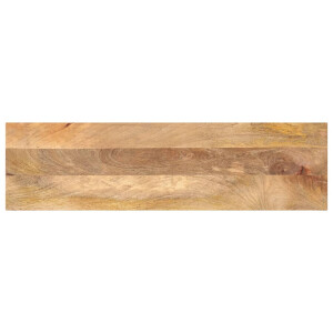 vidaXL Tafelblad rechthoekig 110x20x3,8 cm massief mangohout