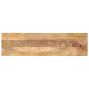 vidaXL Tafelblad rechthoekig 110x30x3,8 cm massief mangohout