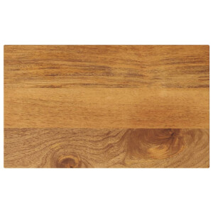 vidaXL Tafelblad rechthoekig 60x20x2,5 cm massief mangohout