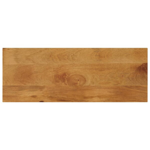 vidaXL Tafelblad rechthoekig 90x20x2,5 cm massief mangohout