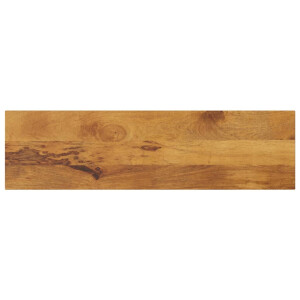 vidaXL Tafelblad rechthoekig 100x30x2,5 cm massief mangohout